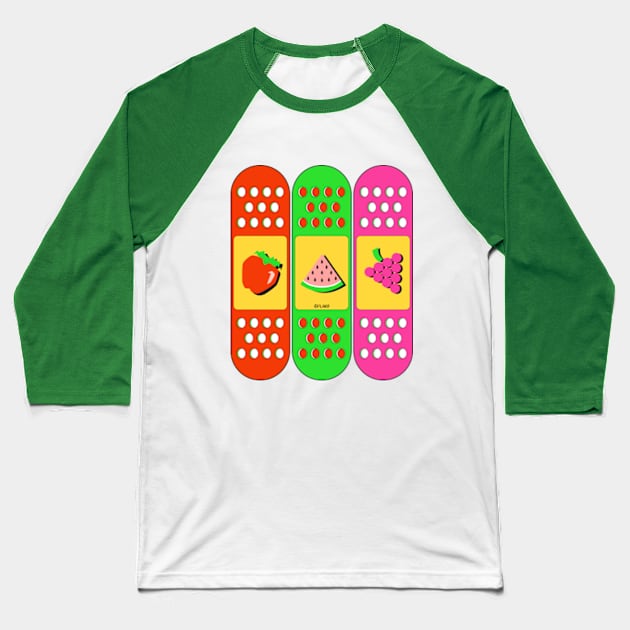 Bubblegum! Baseball T-Shirt by Plan8